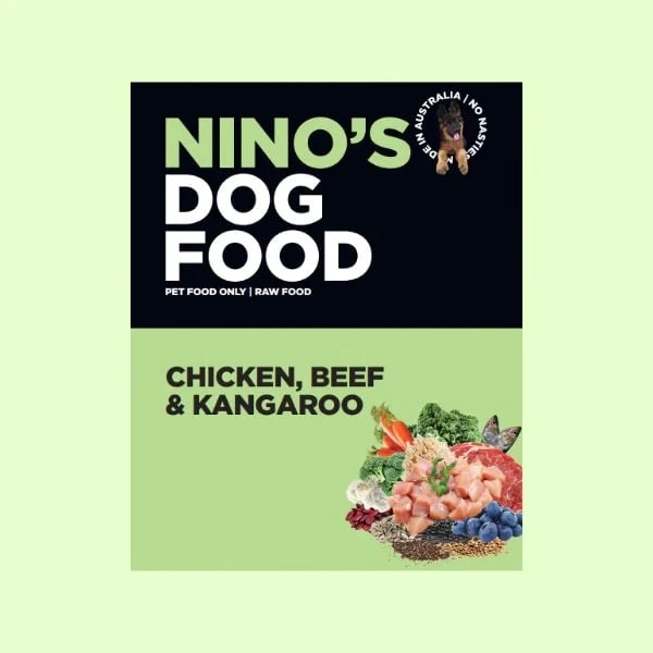 Chicken, Beef & Kangaroo - Raw Dog Food